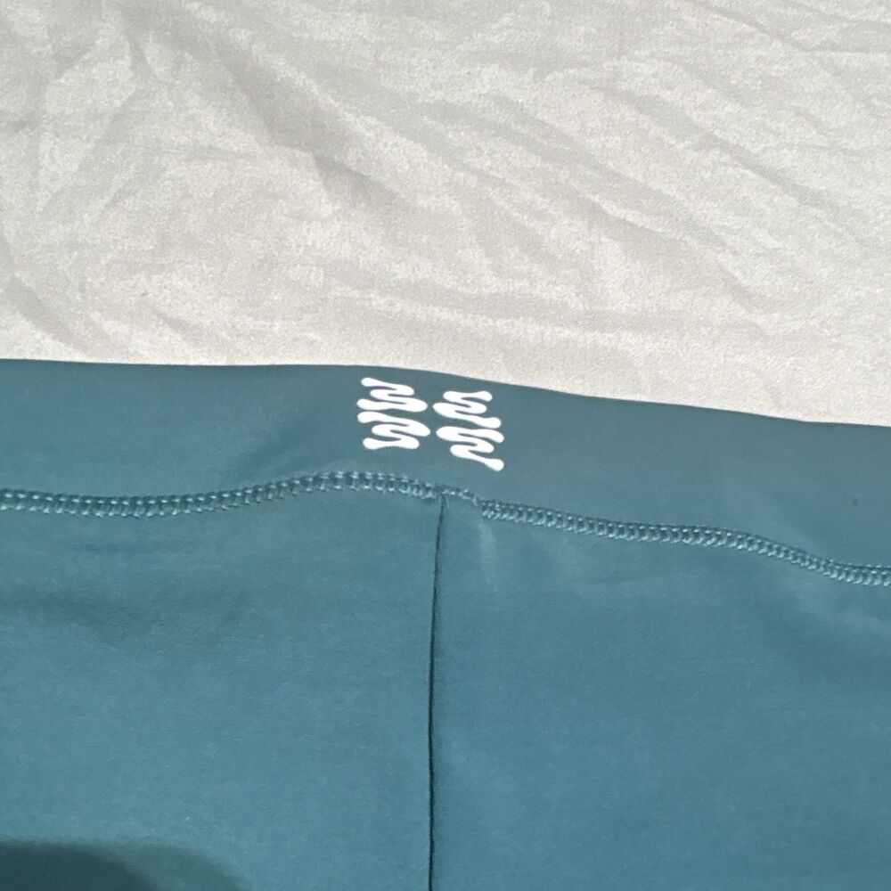 Woxer Swim Baller Shorts Teal Blue Green Boardshort Trunks Size Large L - Picture 6 of 6